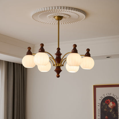 Ophelia Blossom Chandelier - Elegant Design with Adjustable Height & L