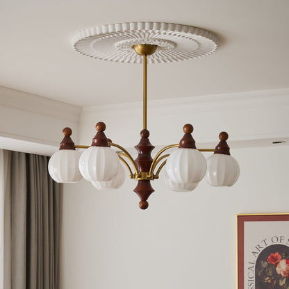 Ophelia Blossom Chandelier - Elegant Design with Adjustable Height & L