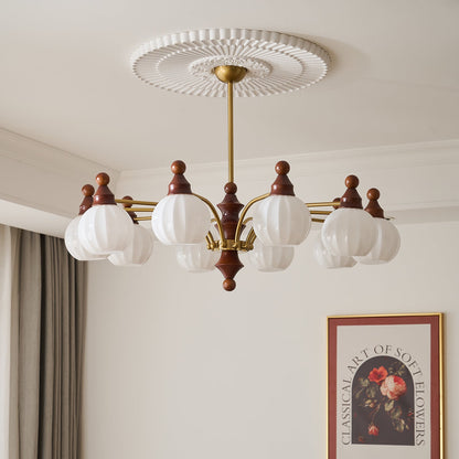 Ophelia Blossom Chandelier - Elegant Design with Adjustable Height & L