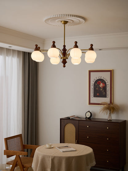 Ophelia Blossom Chandelier - Elegant Design with Adjustable Height & L