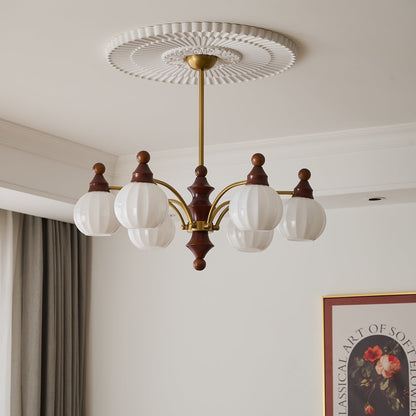 Ophelia Blossom Chandelier - Elegant Design with Adjustable Height & L
