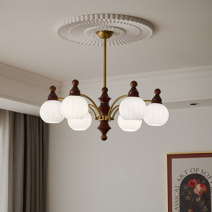 Ophelia Blossom Chandelier - Elegant Design with Adjustable Height & L