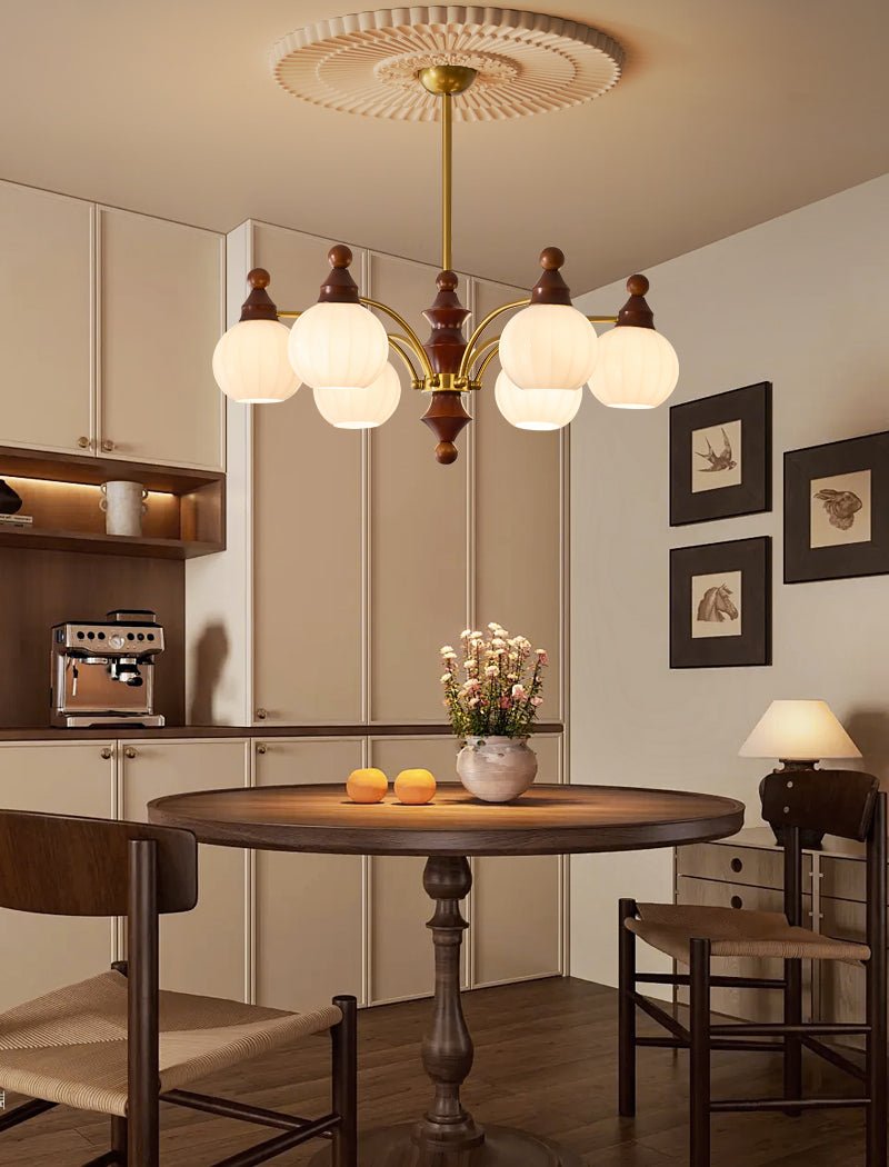 Ophelia Blossom Chandelier - Elegant Design with Adjustable Height & L