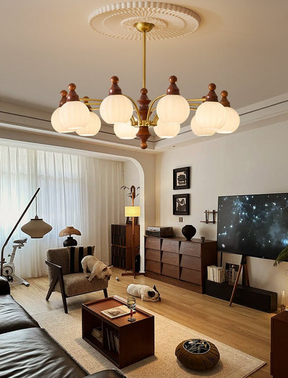 Ophelia Blossom Chandelier - Elegant Design with Adjustable Height & L