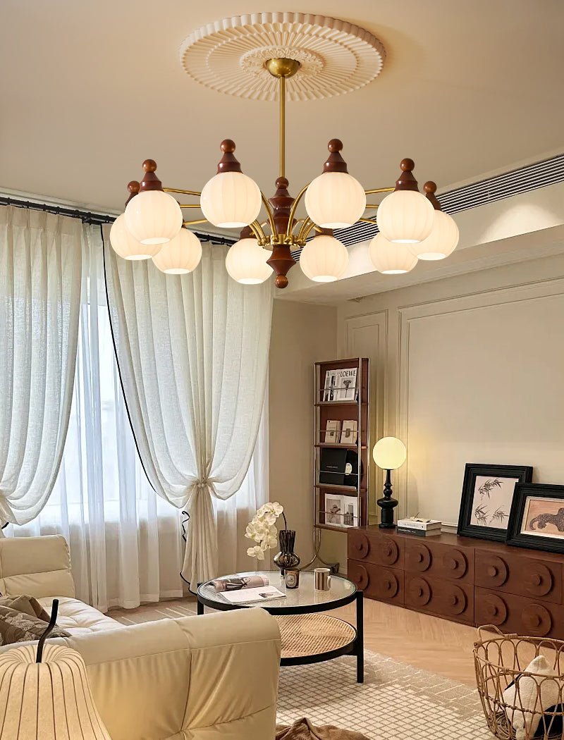 Ophelia Blossom Chandelier - Elegant Design with Adjustable Height & L