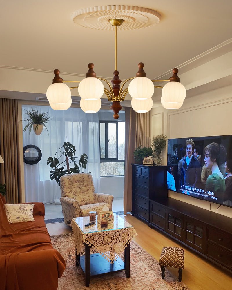 Ophelia Blossom Chandelier - Elegant Design with Adjustable Height & L