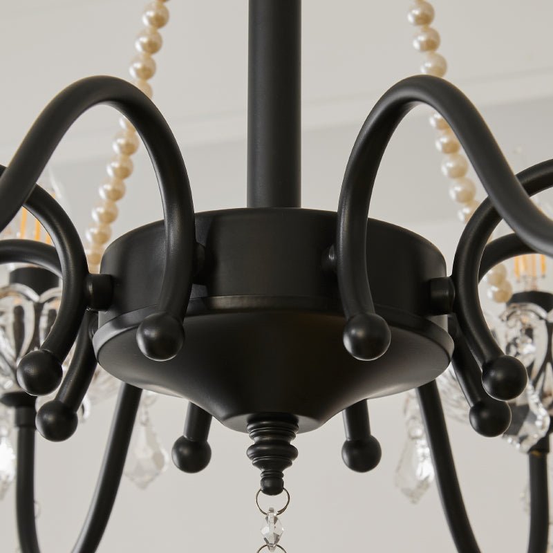 Opulence Crystal Chandelier - Elegant Design with Dimmable Lights
