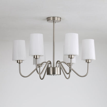 Opulenza Chandelier - Elegant Crystal Design with Adjustable Height