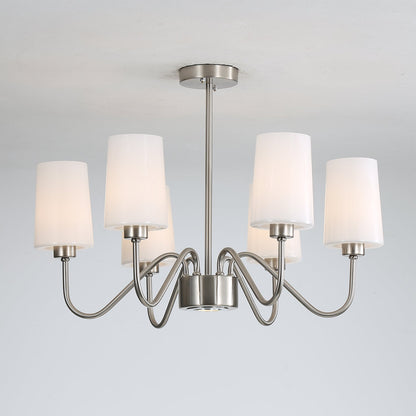 Opulenza Chandelier - Elegant Crystal Design with Adjustable Height