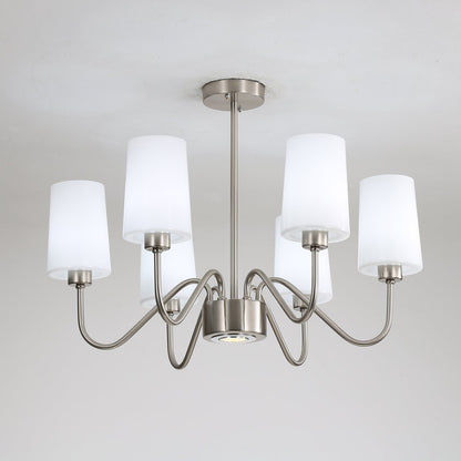 Opulenza Chandelier - Elegant Crystal Design with Adjustable Height
