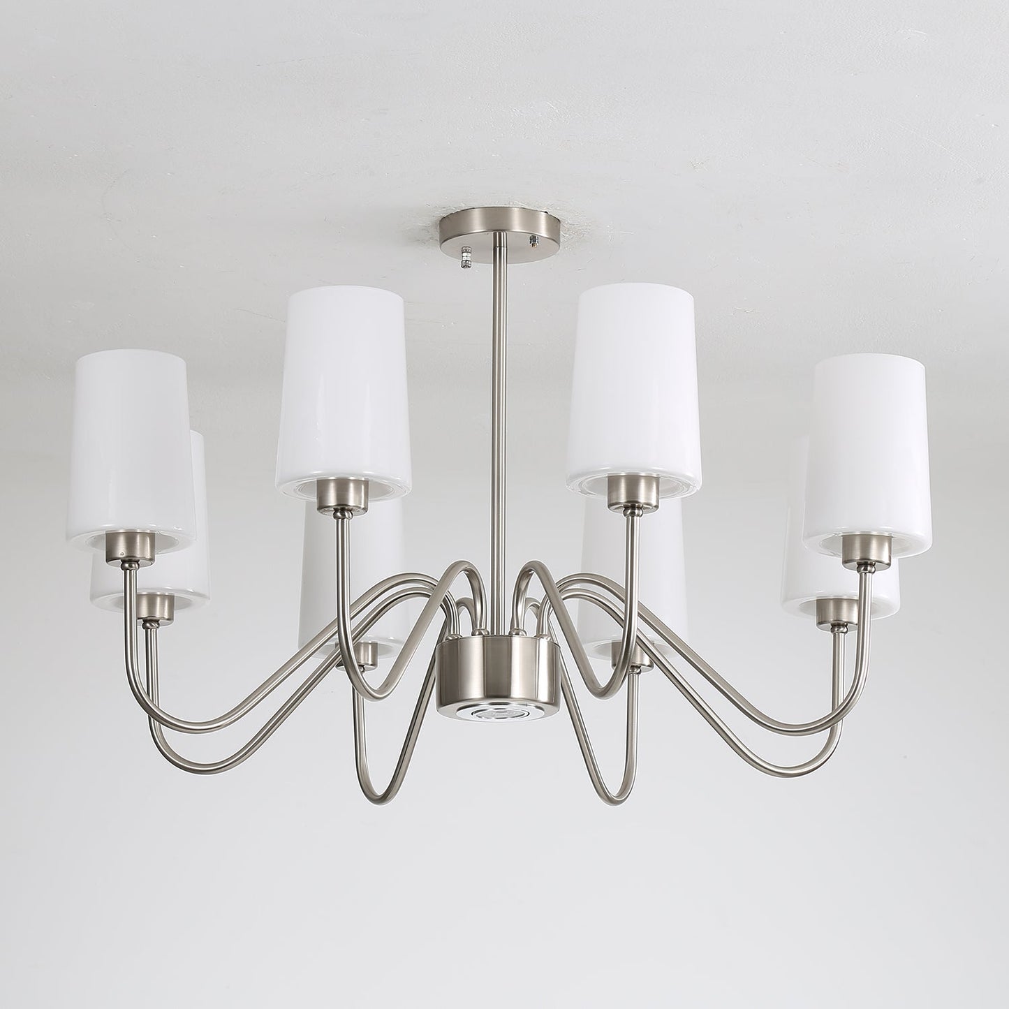 Opulenza Chandelier - Elegant Crystal Design with Adjustable Height