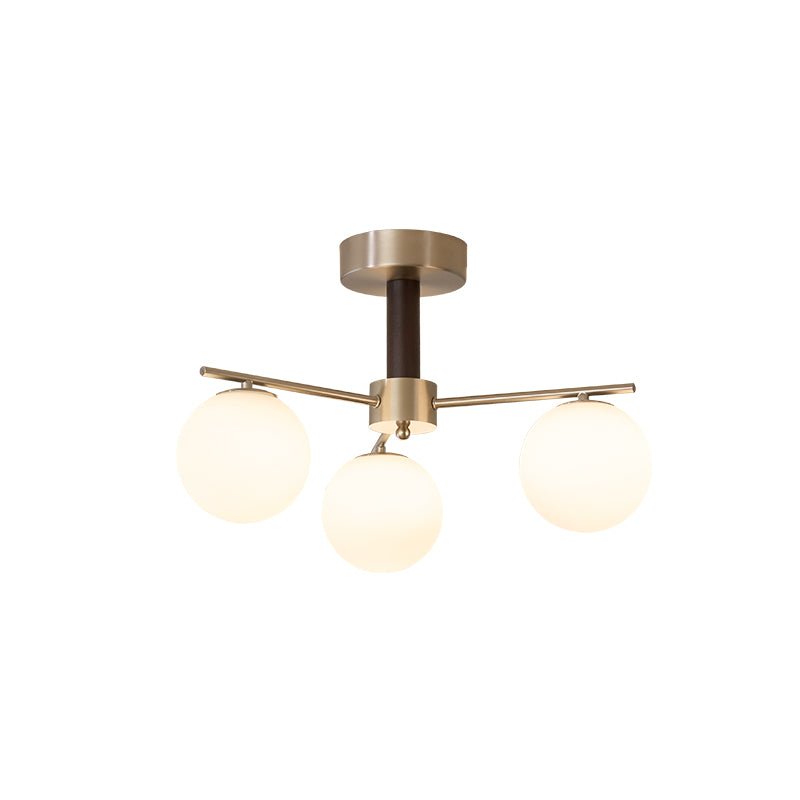 Orb Balance Chandelier - Modern Design with Adjustable Height & LED Li