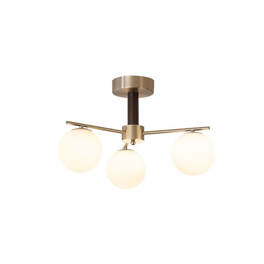 Orb Balance Chandelier - Modern Design with Adjustable Height & LED Li