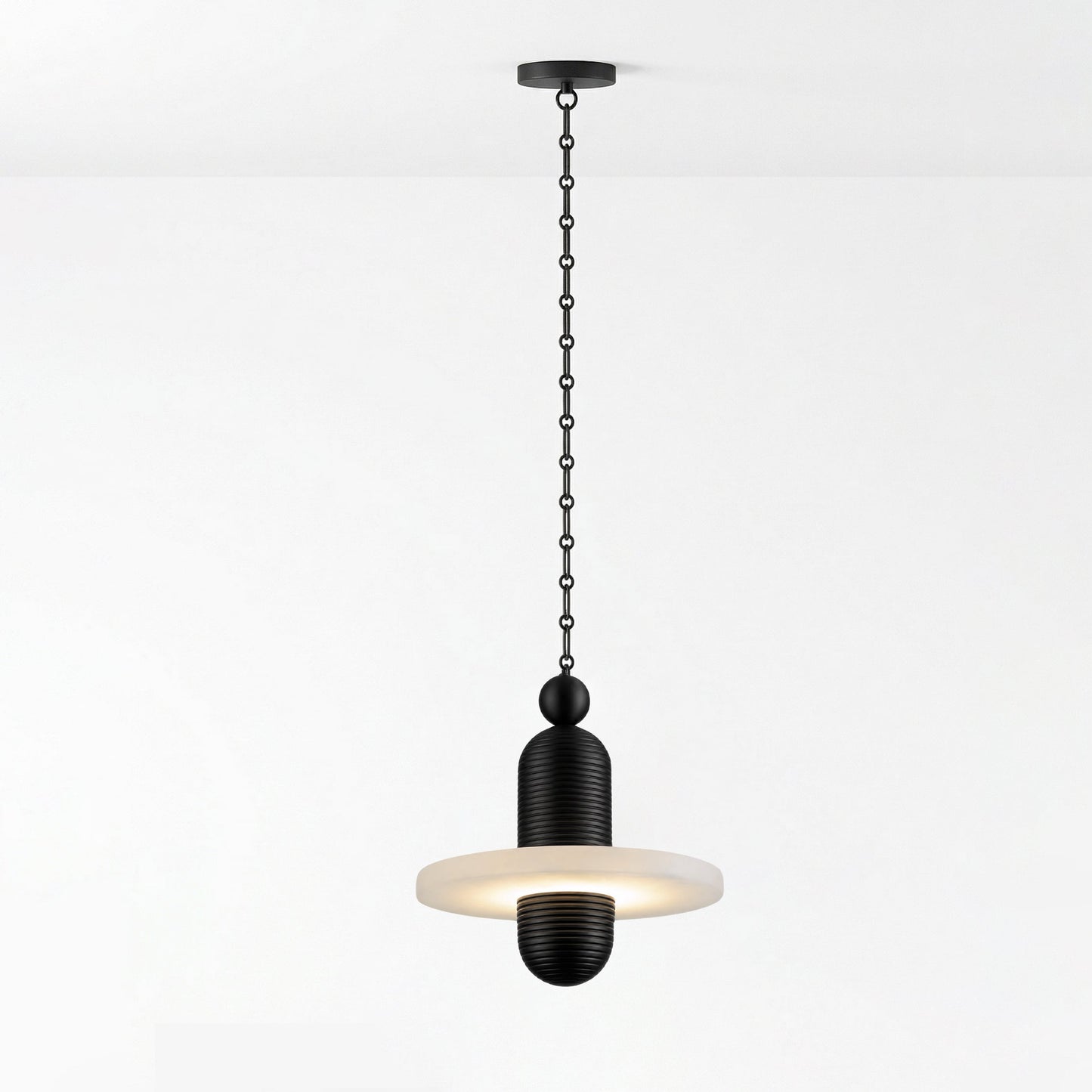 Orbital Drift Chain Chandelier - Modern Design with Adjustable Height