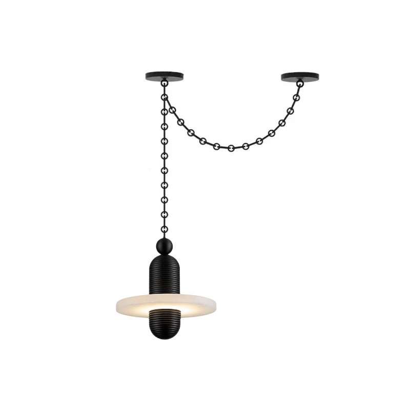 Orbital Drift Chain Chandelier - Modern Design with Adjustable Height