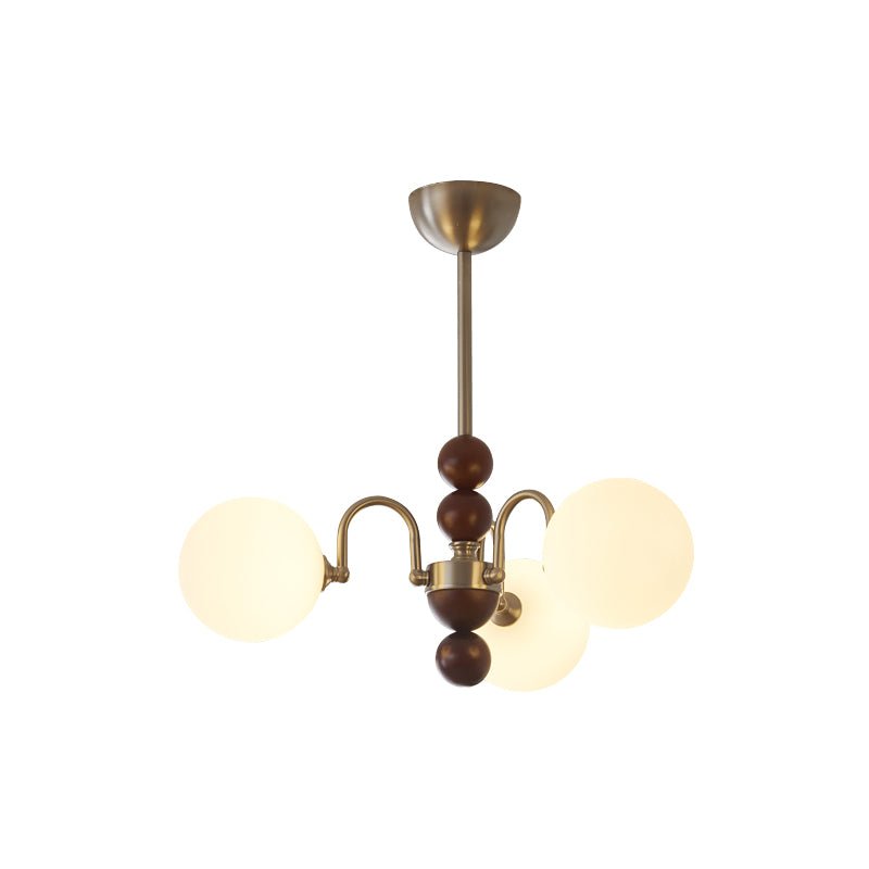 Modern Orbital Curve Chandelier - Adjustable Brightness & LED Technolo
