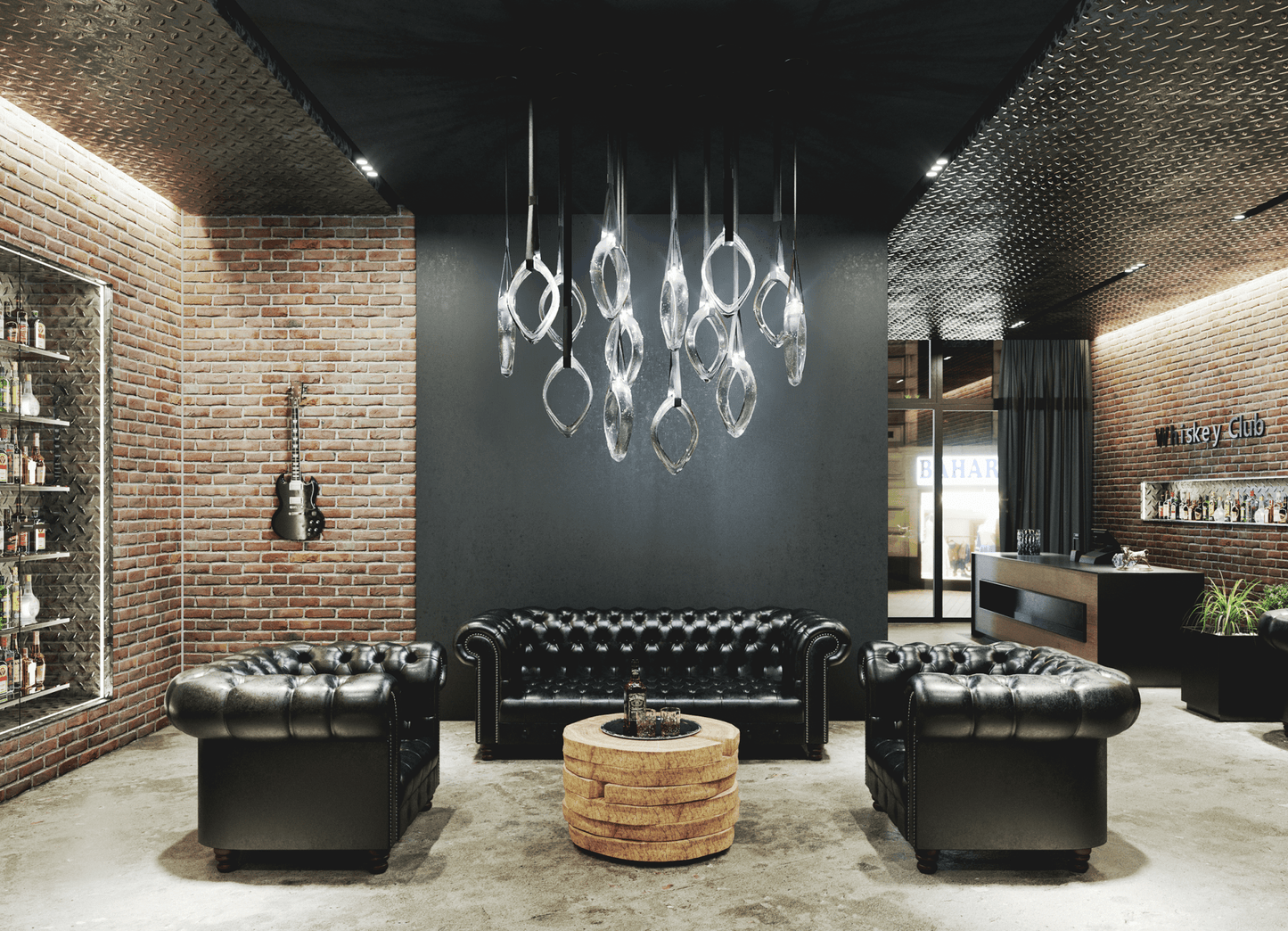 Origin Chandelier - Elegant Lighting Fixture with Adjustable Height &