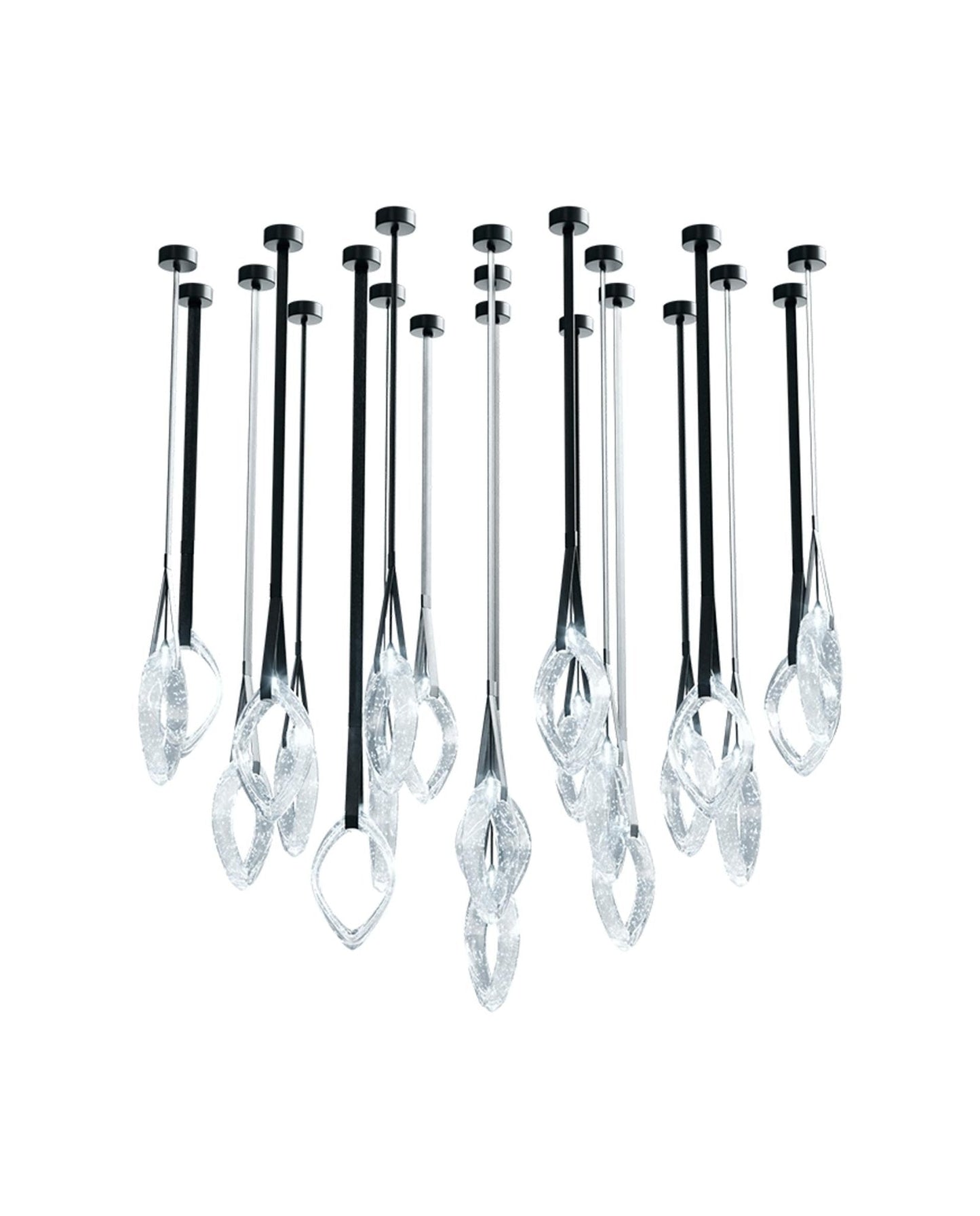 Origin Chandelier - Elegant Lighting Fixture with Adjustable Height &