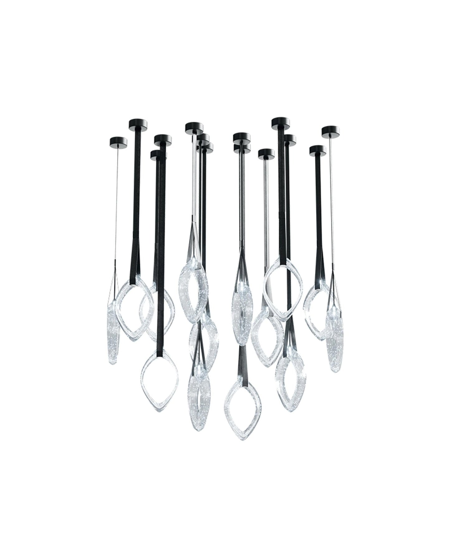 Origin Chandelier - Elegant Lighting Fixture with Adjustable Height &