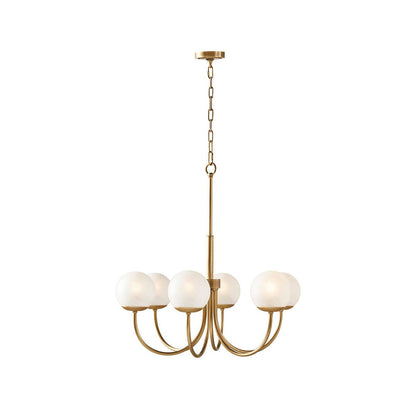 Orillia Glass Chandelier - Elegant Design with Adjustable Height & LED