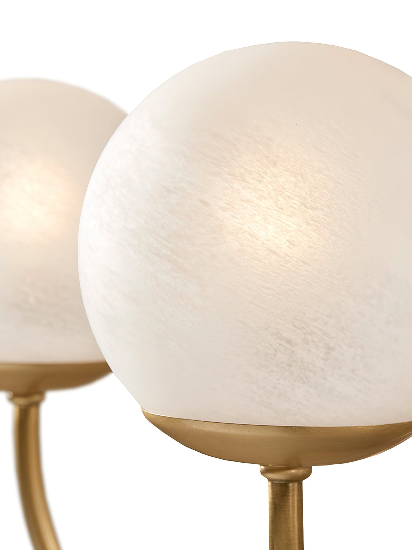 Orillia Glass Chandelier - Elegant Design with Adjustable Height & LED