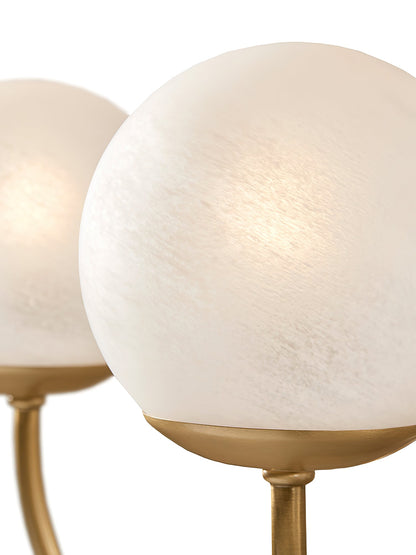 Orillia Glass Chandelier - Elegant Design with Adjustable Height & LED