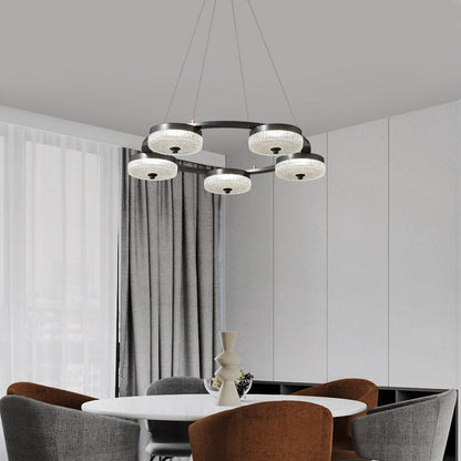 Orion Ring Chandelier - Modern Design with Dimmable LED Lights