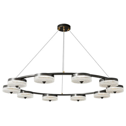 Orion Ring Chandelier - Modern Design with Dimmable LED Lights