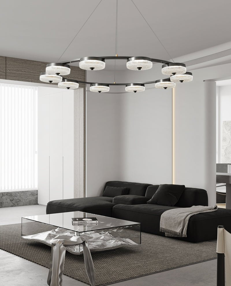 Orion Ring Chandelier - Modern Design with Dimmable LED Lights