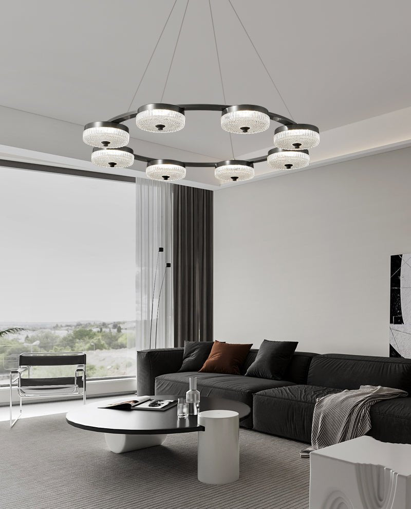 Orion Ring Chandelier - Modern Design with Dimmable LED Lights