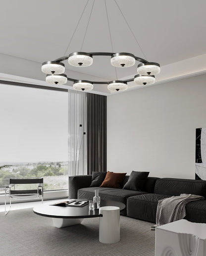 Orion Ring Chandelier - Modern Design with Dimmable LED Lights