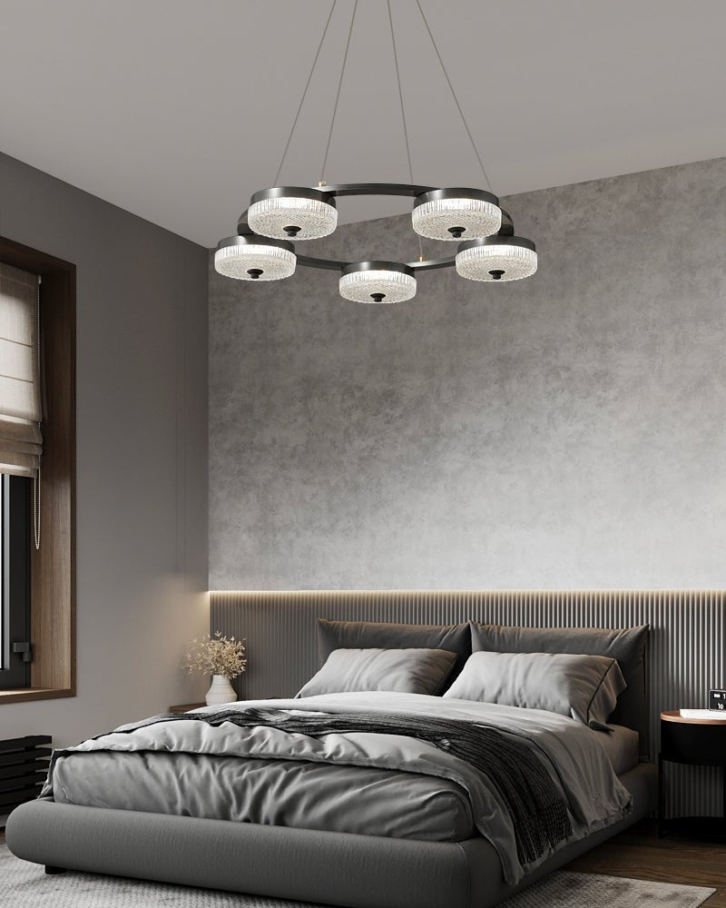 Orion Ring Chandelier - Modern Design with Dimmable LED Lights