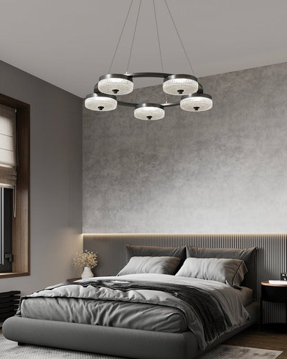 Orion Ring Chandelier - Modern Design with Dimmable LED Lights