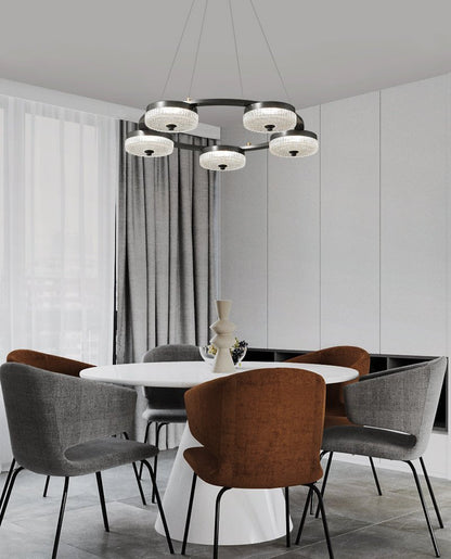 Orion Ring Chandelier - Modern Design with Dimmable LED Lights