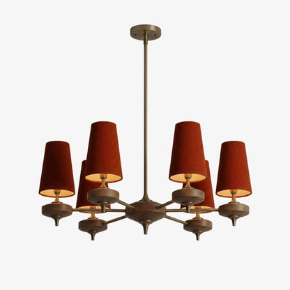 Orlan Shade Chandelier - Elegant Design with Adjustable Brightness