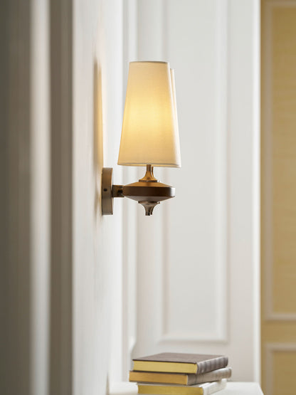 Orlan Twin Shade Wall Sconce - Adjustable Light Direction & Modern Des