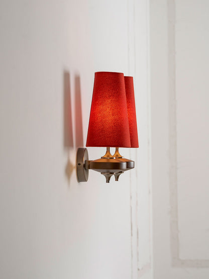 Orlan Twin Shade Wall Sconce - Adjustable Light Direction & Modern Des