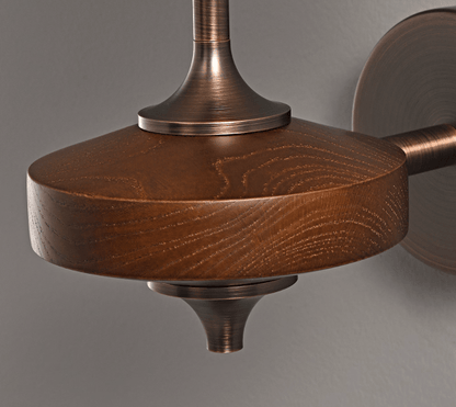 Orlan Twin Shade Wall Sconce - Adjustable Light Direction & Modern Des