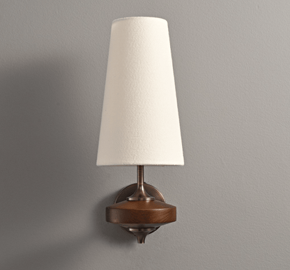 Orlan Twin Shade Wall Sconce - Adjustable Light Direction & Modern Des