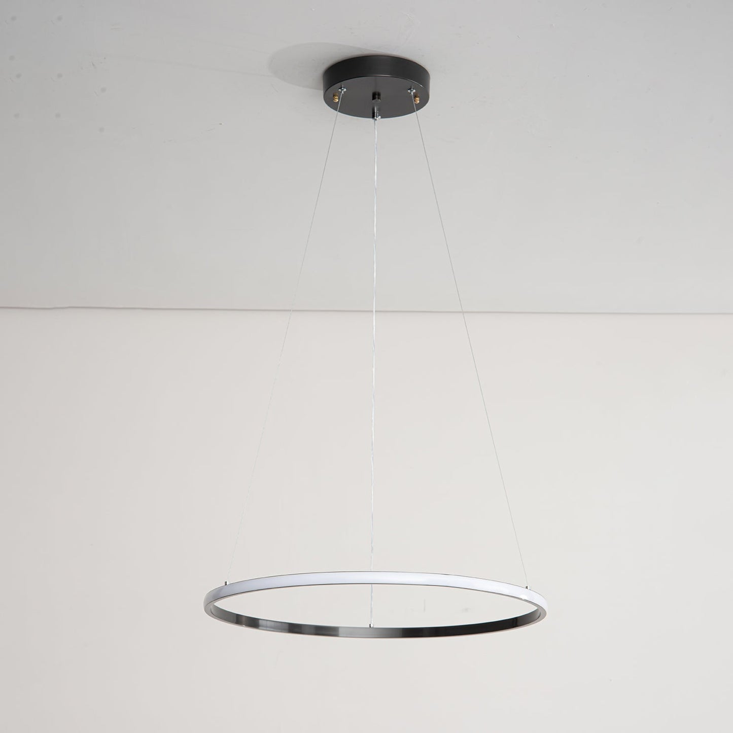 Orrery Rings Chandelier - Adjustable Height, Modern LED Lighting