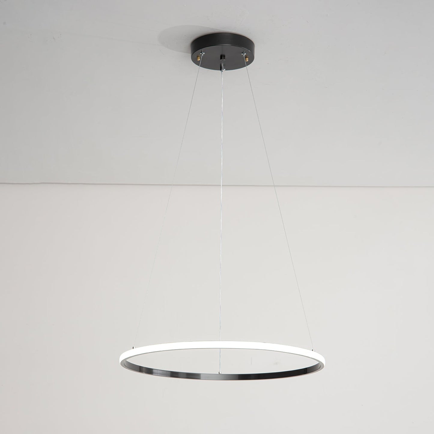Orrery Rings Chandelier - Adjustable Height, Modern LED Lighting