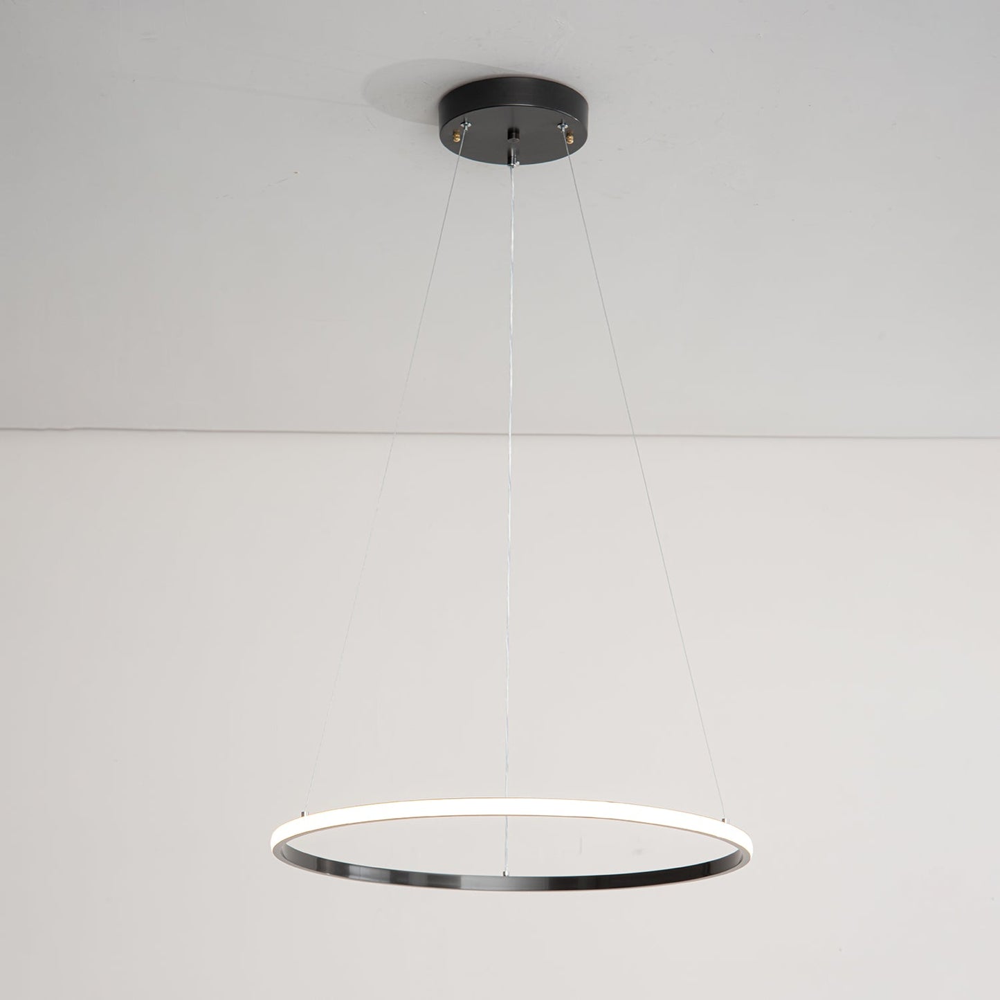 Orrery Rings Chandelier - Adjustable Height, Modern LED Lighting
