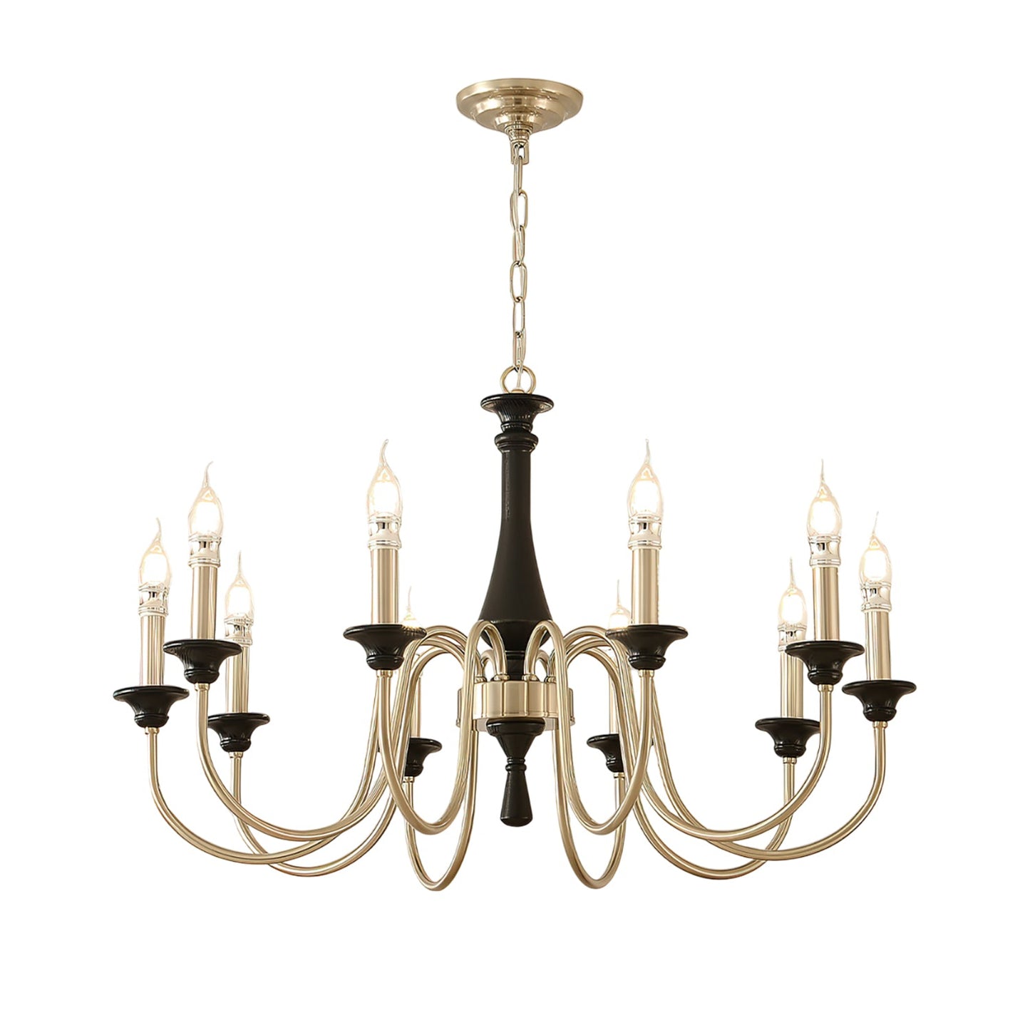 Elegant Crystal Orvella Chandelier with Adjustable Height & Dimmable L