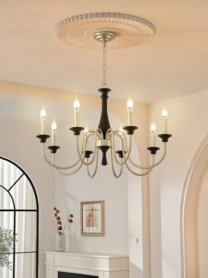 Elegant Crystal Orvella Chandelier with Adjustable Height & Dimmable L