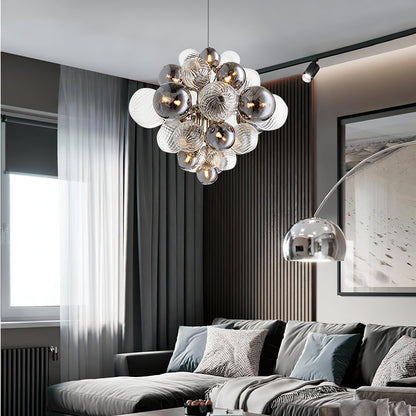 Pallocino Crystal Chandelier - Elegant Design with Adjustable Height