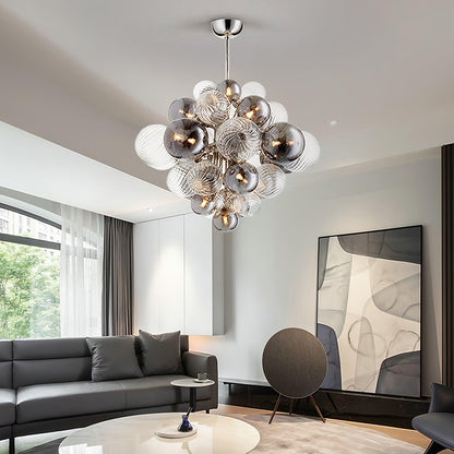Pallocino Crystal Chandelier - Elegant Design with Adjustable Height