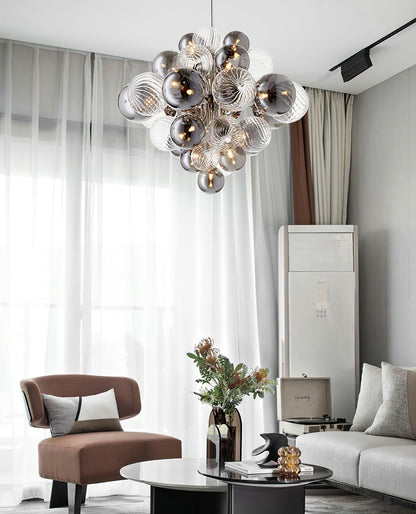 Pallocino Crystal Chandelier - Elegant Design with Adjustable Height