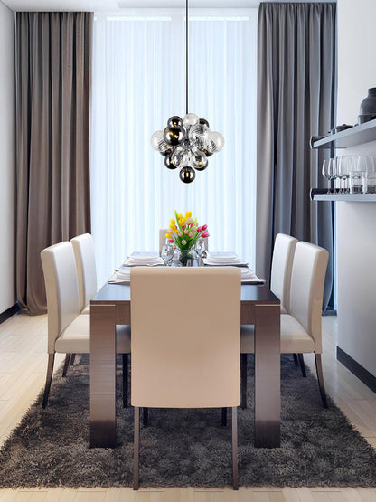 Pallocino Crystal Chandelier - Elegant Design with Adjustable Height