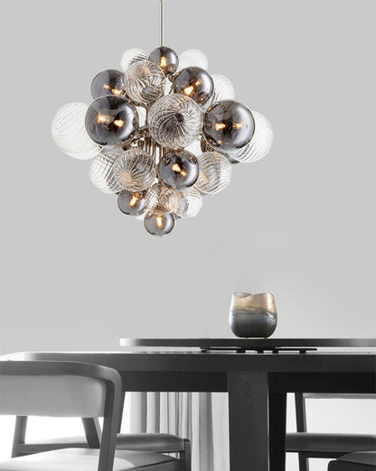 Pallocino Crystal Chandelier - Elegant Design with Adjustable Height
