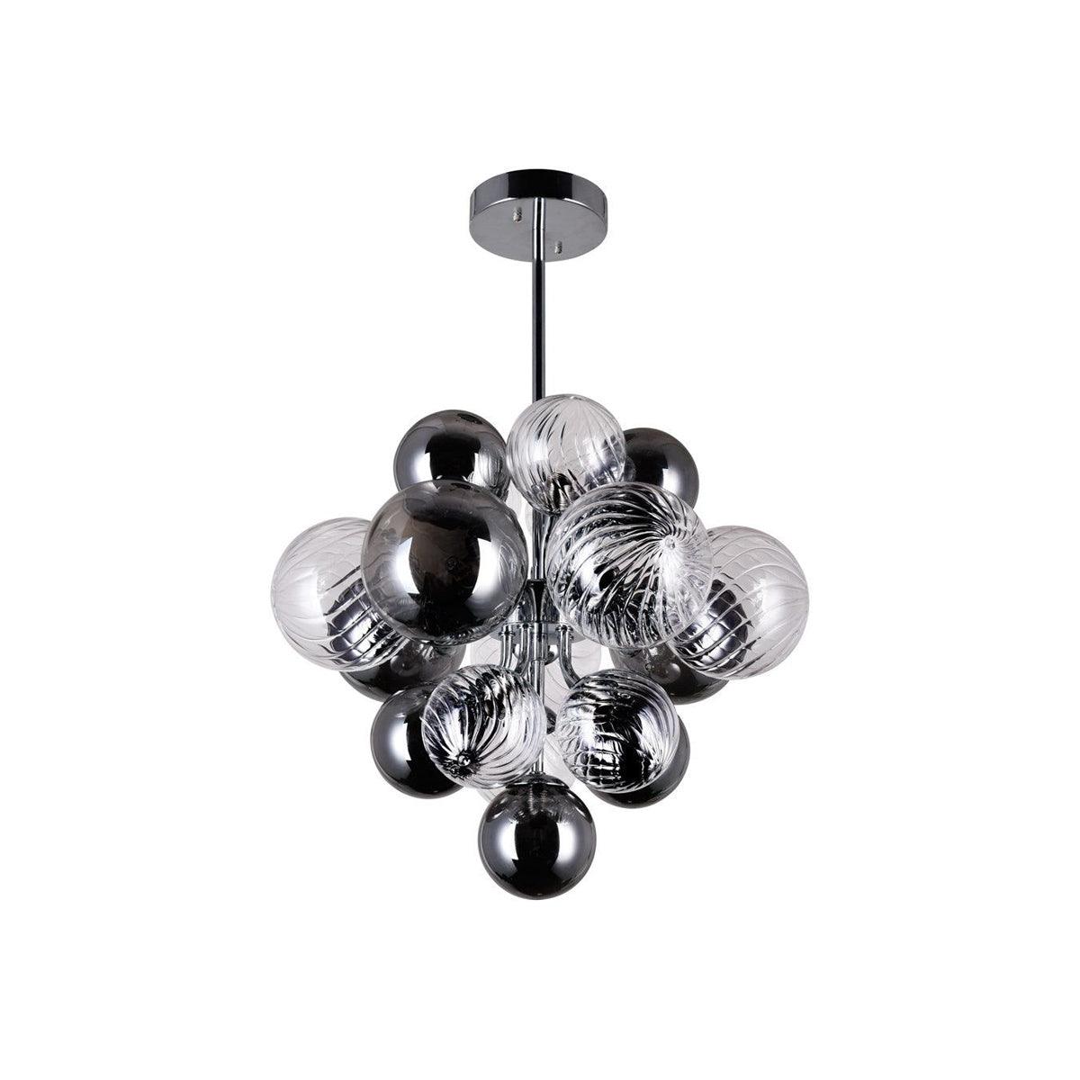 Pallocino Crystal Chandelier - Elegant Design with Adjustable Height